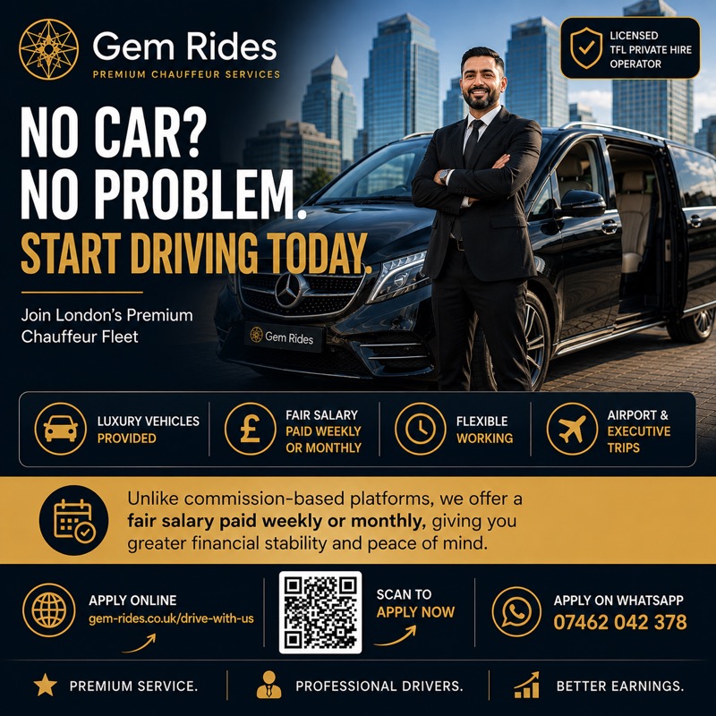 Gem Rides driver recruitment campaign